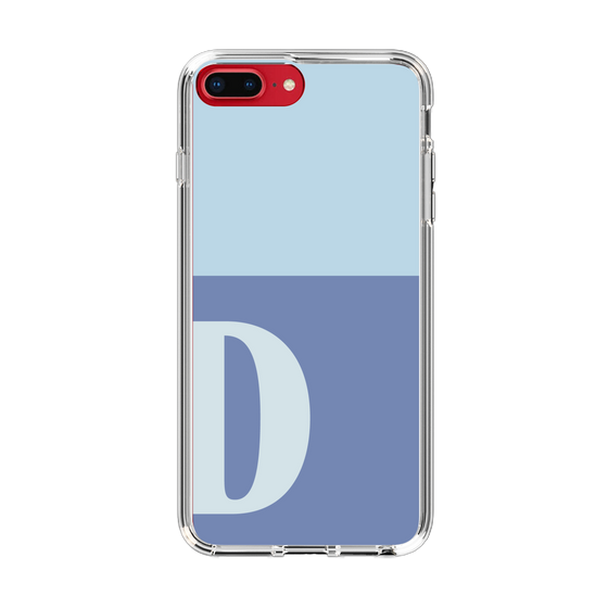 Slim Protection Case［ Original - initial two tone - D blue ］