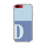 Slim Protection Case［ Original - initial two tone - D blue ］