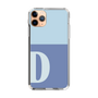 Slim Protection Case［ Original - initial two tone - D blue ］