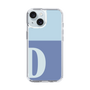 Slim Protection Case［ Original - initial two tone - D blue ］