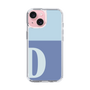 Slim Protection Case［ Original - initial two tone - D blue ］