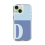 Slim Protection Case［ Original - initial two tone - D blue ］