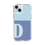 Slim Protection Case［ Original - initial two tone - D blue ］