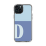 Slim Protection Case［ Original - initial two tone - D blue ］