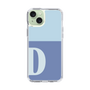 Slim Protection Case［ Original - initial two tone - D blue ］