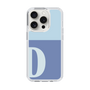 Slim Protection Case［ Original - initial two tone - D blue ］