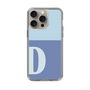 Slim Protection Case［ Original - initial two tone - D blue ］