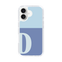 Slim Protection Case［ オリジナル - initial two tone - D blue ］