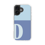 Slim Protection Case［ オリジナル - initial two tone - D blue ］