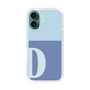 Slim Protection Case［ オリジナル - initial two tone - D blue ］