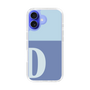 Slim Protection Case［ オリジナル - initial two tone - D blue ］