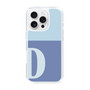 Slim Protection Case［ オリジナル - initial two tone - D blue ］