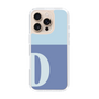 Slim Protection Case［ オリジナル - initial two tone - D blue ］