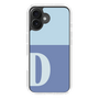 Slim Protection Case［ オリジナル - initial two tone - D blue ］