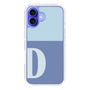 Slim Protection Case［ オリジナル - initial two tone - D blue ］