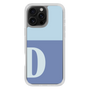 Slim Protection Case［ オリジナル - initial two tone - D blue ］