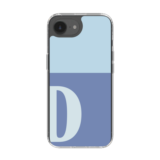 Slim Protection Case［ Original - initial two tone - D blue ］