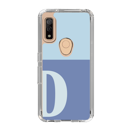 Slim Protection Case［ Original - initial two tone - D blue ］