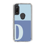 Slim Protection Case［ Original - initial two tone - D blue ］