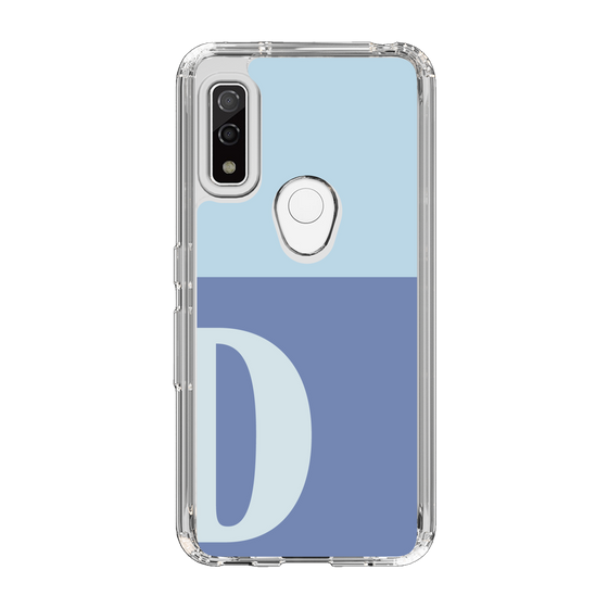 Slim Protection Case［ Original - initial two tone - D blue ］