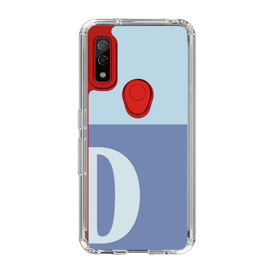 Slim Protection Case［ Original - initial two tone - D blue ］