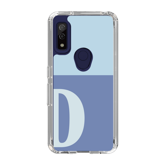 Slim Protection Case［ Original - initial two tone - D blue ］