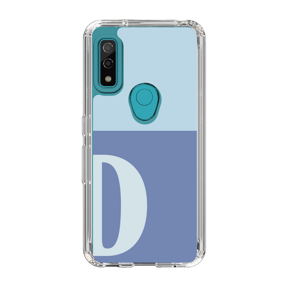 Slim Protection Case［ Original - initial two tone - D blue ］