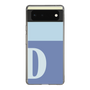 Slim Protection Case［ Original - initial two tone - D blue ］