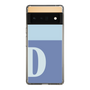Slim Protection Case［ Original - initial two tone - D blue ］