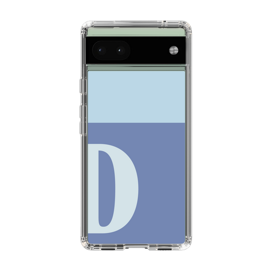 Slim Protection Case［ Original - initial two tone - D blue ］