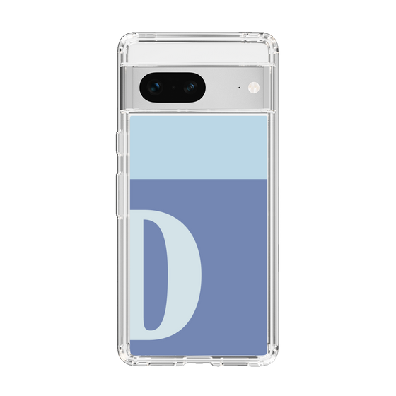 Slim Protection Case［ Original - initial two tone - D blue ］