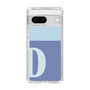 Slim Protection Case［ Original - initial two tone - D blue ］