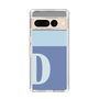 Slim Protection Case［ Original - initial two tone - D blue ］