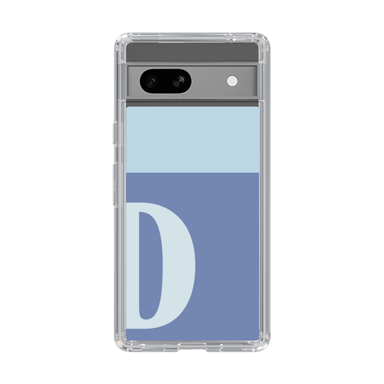 Slim Protection Case［ Original - initial two tone - D blue ］