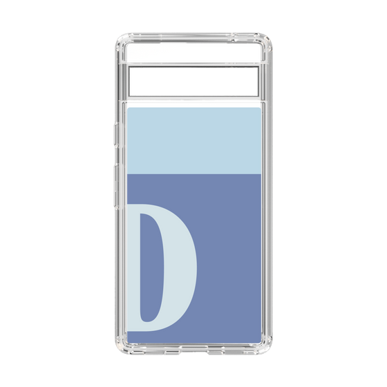 Slim Protection Case［ Original - initial two tone - D blue ］
