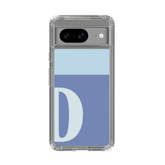 Slim Protection Case［ Original - initial two tone - D blue ］