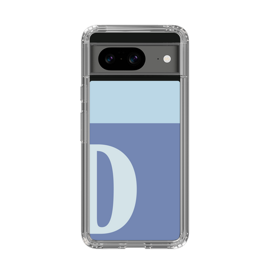 Slim Protection Case［ Original - initial two tone - D blue ］