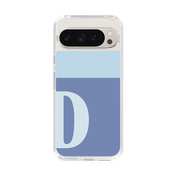 Slim Protection Case［ Original - initial two tone - D blue ］
