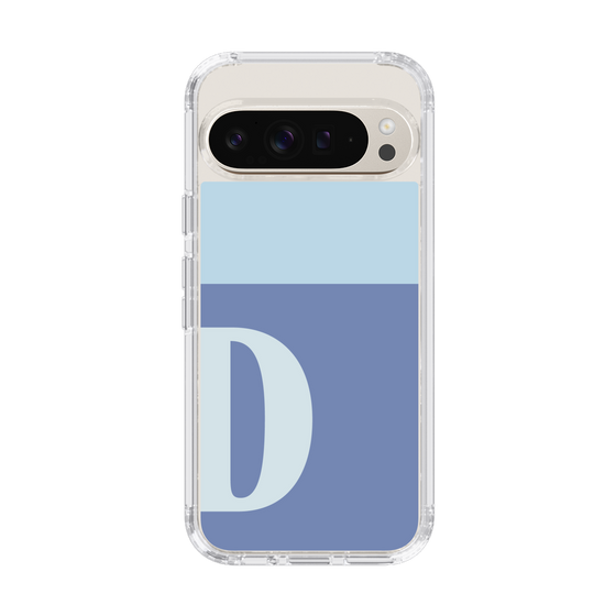 Slim Protection Case［ Original - initial two tone - D blue ］