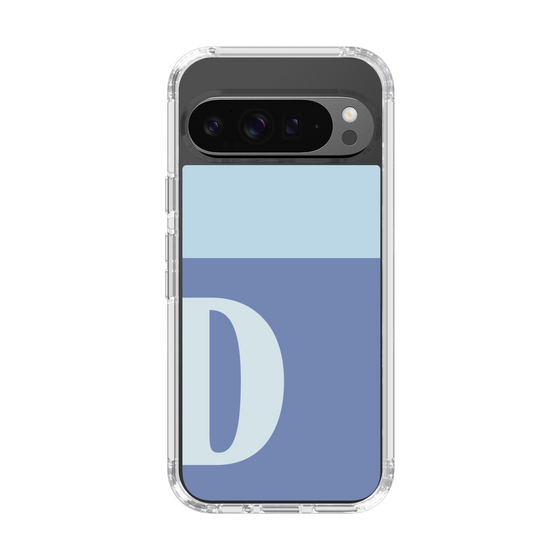 Slim Protection Case［ Original - initial two tone - D blue ］