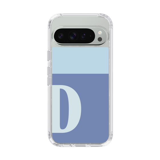 Slim Protection Case［ Original - initial two tone - D blue ］