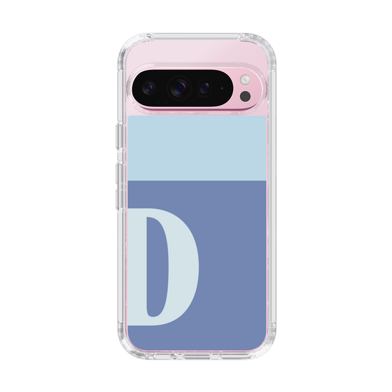 Slim Protection Case［ Original - initial two tone - D blue ］