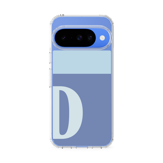 Slim Protection Case［ Original - initial two tone - D blue ］