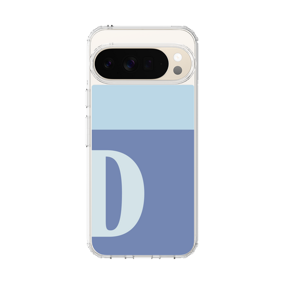 Slim Protection Case［ Original - initial two tone - D blue ］