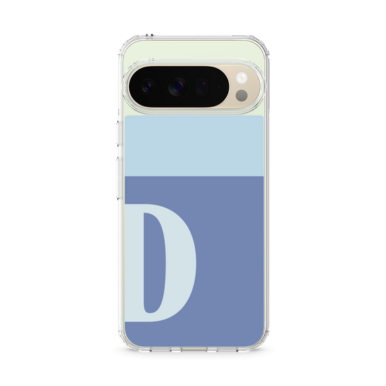 Slim Protection Case［ Original - initial two tone - D blue ］