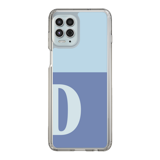 Slim Protection Case［ Original - initial two tone - D blue ］