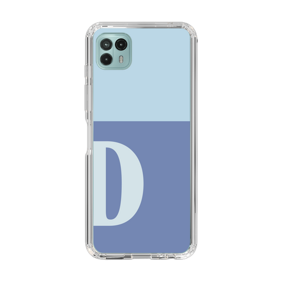 Slim Protection Case［ Original - initial two tone - D blue ］