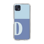 Slim Protection Case［ Original - initial two tone - D blue ］