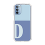 Slim Protection Case［ Original - initial two tone - D blue ］