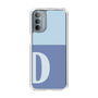 Slim Protection Case［ Original - initial two tone - D blue ］